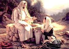Jesus and the woman at the well