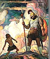 David and Goliath